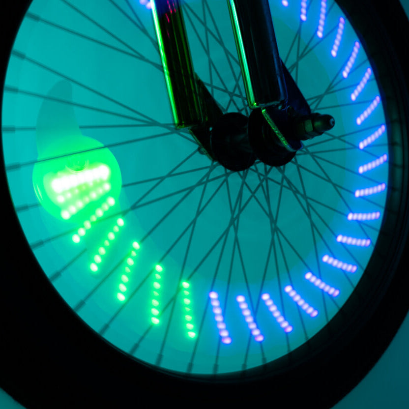 Formas luminosas para Radio de Bicicleta