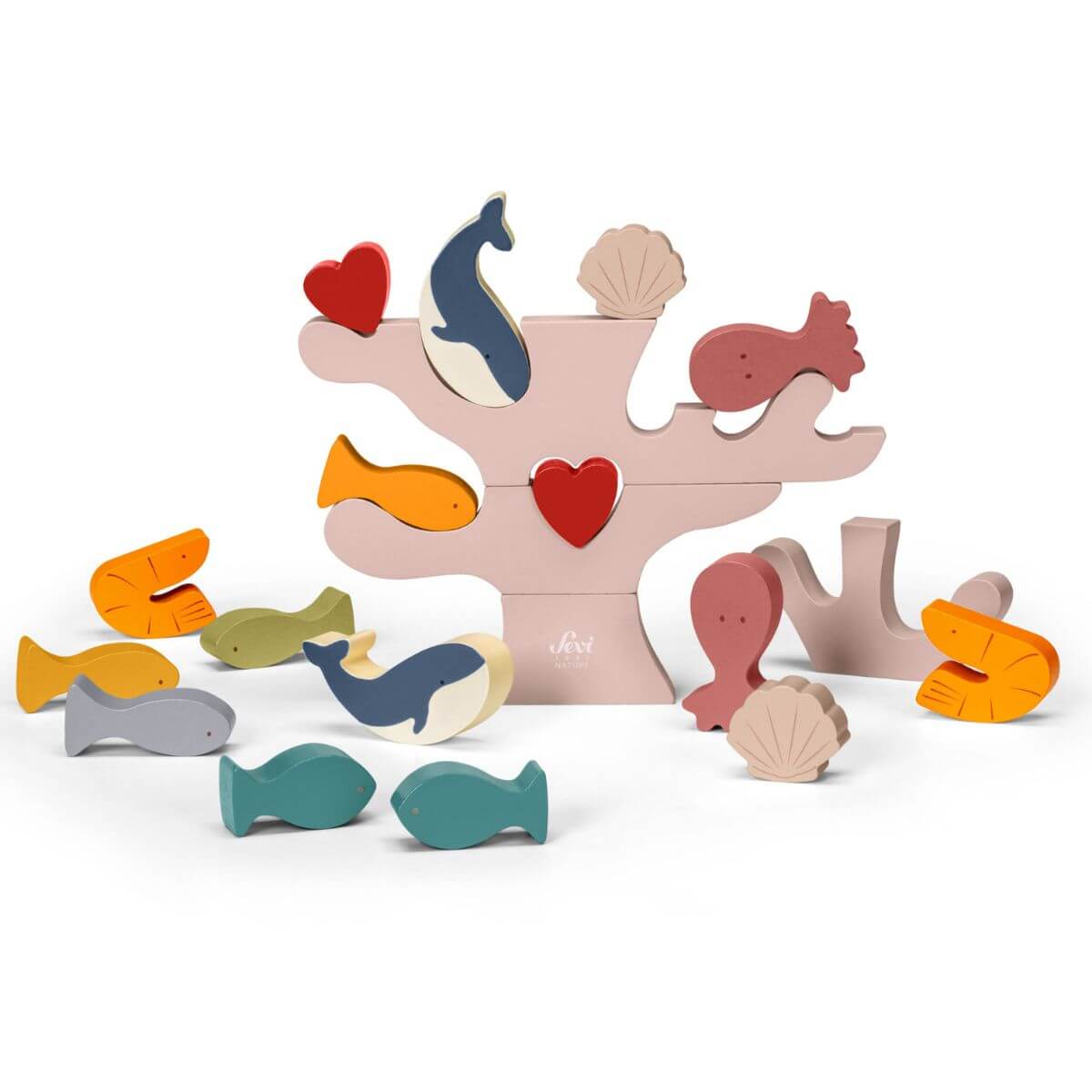 Juego de equilibrio Coral