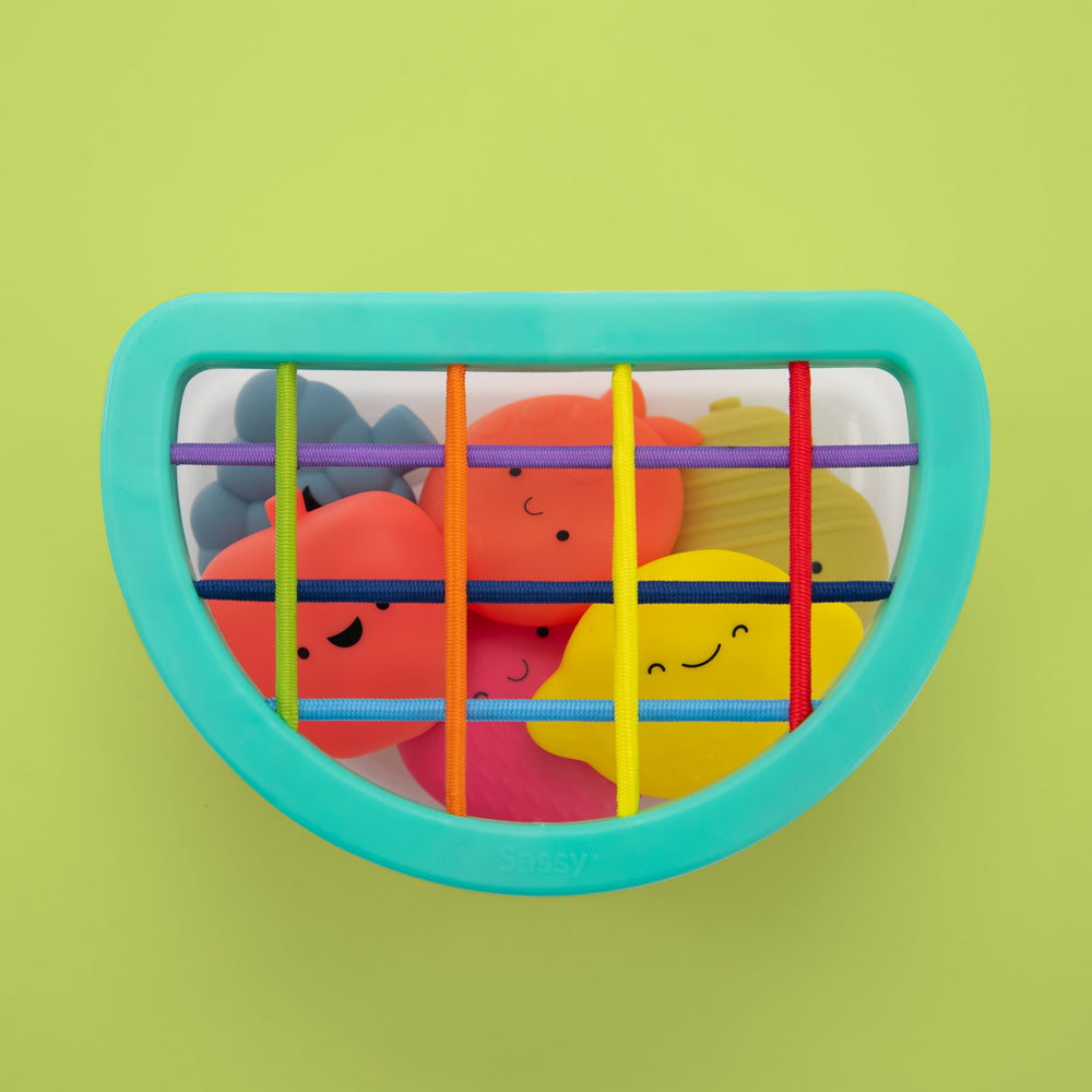 Juguete Sensorial de Frutas