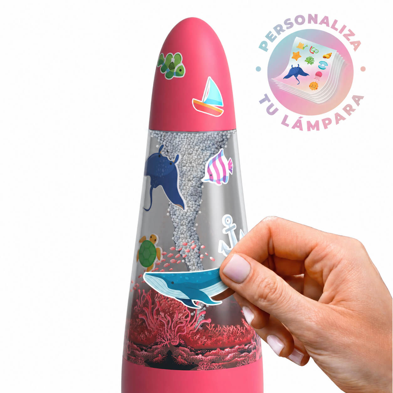 Lámpara TSUNY - Rosa