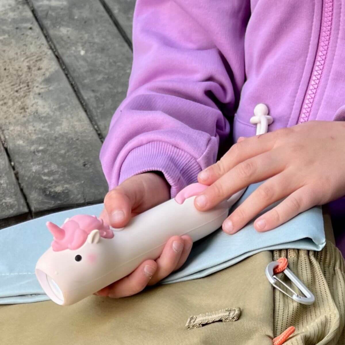 Linterna de silicona Pinky