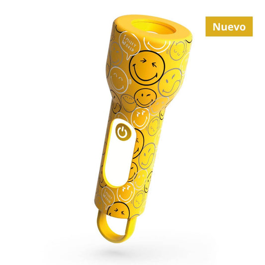 Linterna GLOWY - Smiley Amarillo
