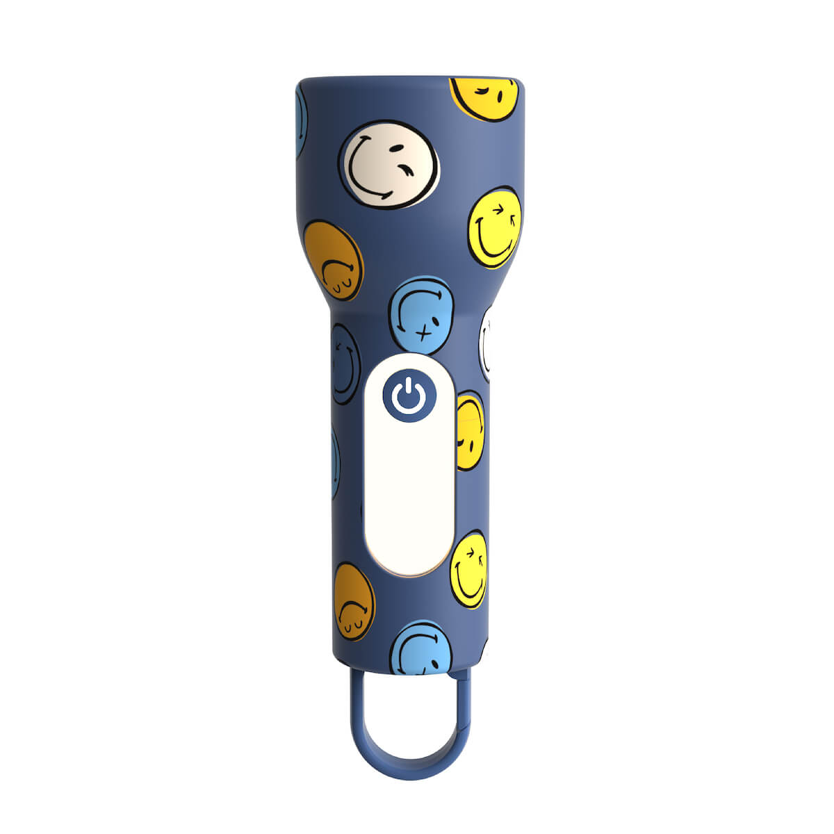 Linterna GLOWY - Smiley Azul