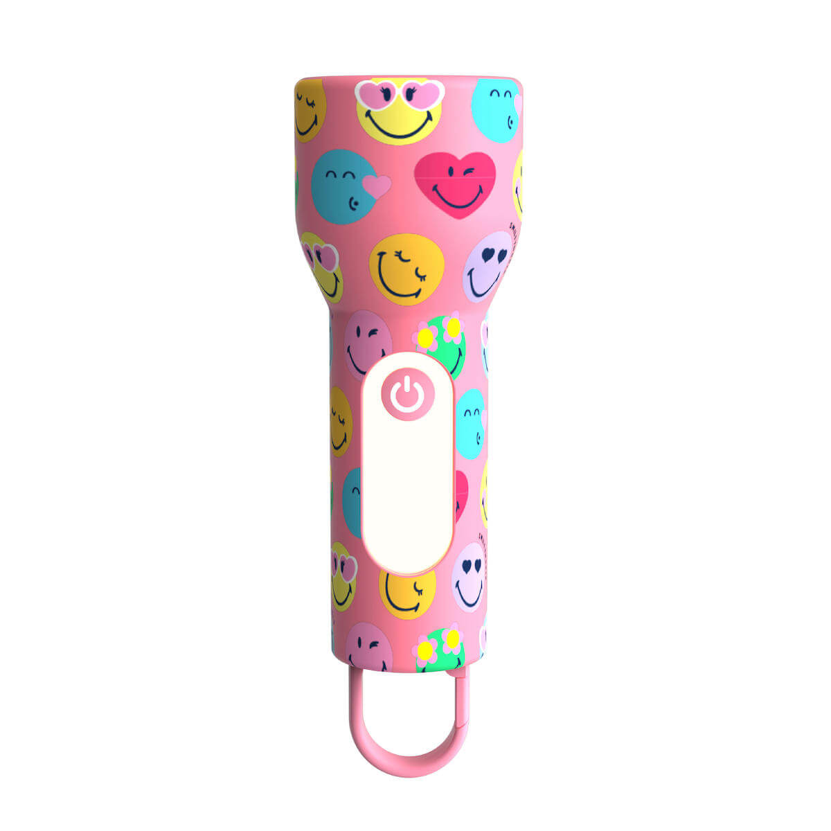 Linterna GLOWY - Smiley Rosa