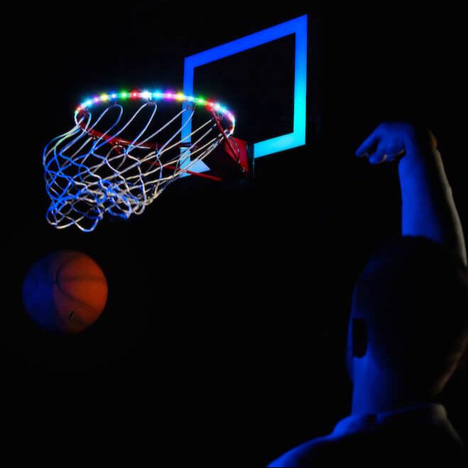 Luz para Aro de Baloncesto