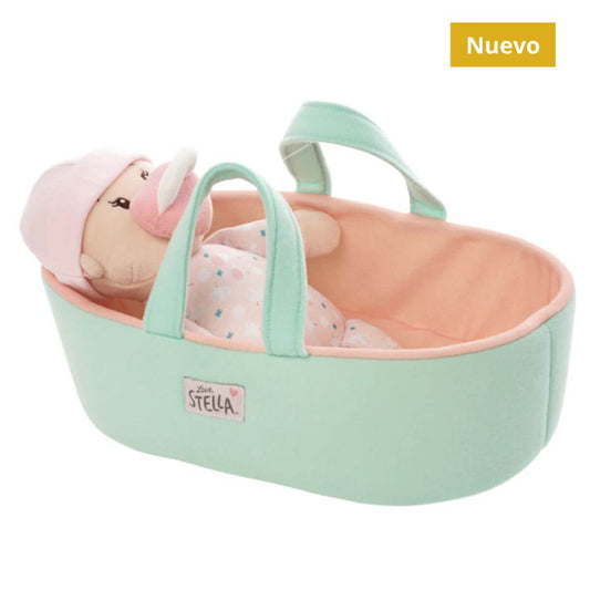Mi Primera Muñeca Peach con Cuna Love Stella