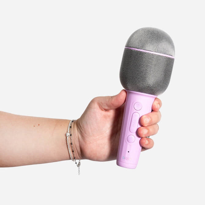 Micrófono de karaoke GROOVY - Rosa