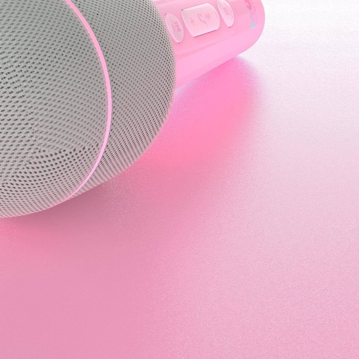 Micrófono de karaoke GROOVY - Rosa