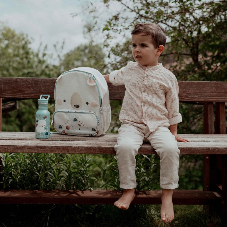 Mochila Junior A4 Oso Polar