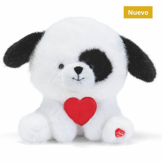 Perro Corazón rojo