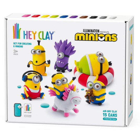 Plastilina interactiva Minions (15 botes)