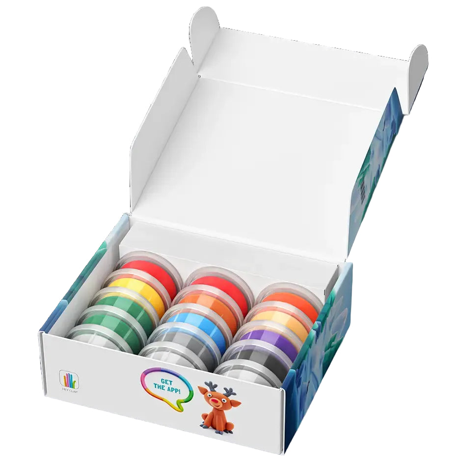 Plastilina interactiva Navidad (15 botes)