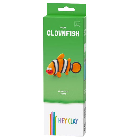 Plastilina interactiva Pez Payaso (3 botes)