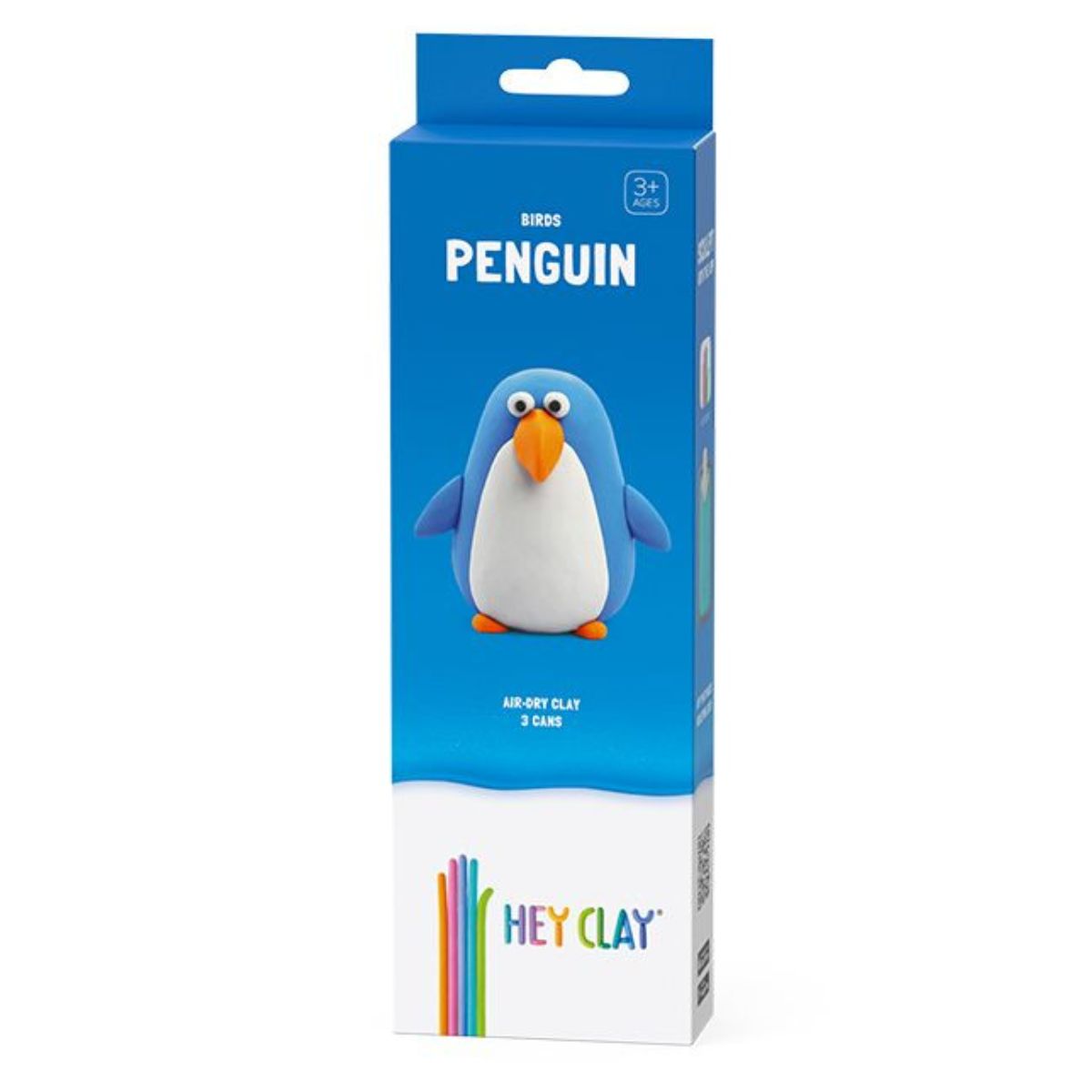 Plastilina interactiva Pingüino (3 botes)