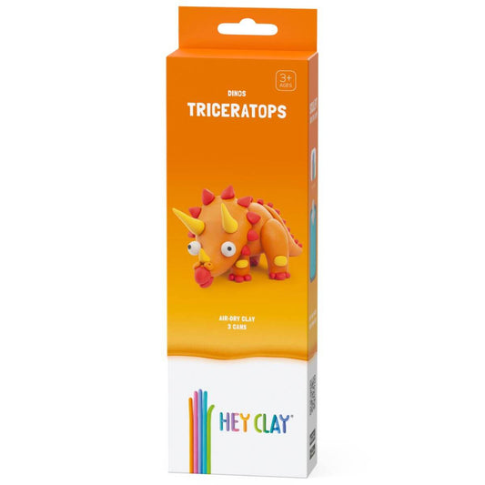 Plastilina interactiva Triceratops (3 botes)