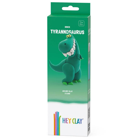 Plastilina interactiva Tyrannosaurus (3 botes)