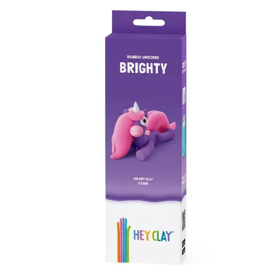 Plastilina interactiva Unicornio Brighty (3 botes)