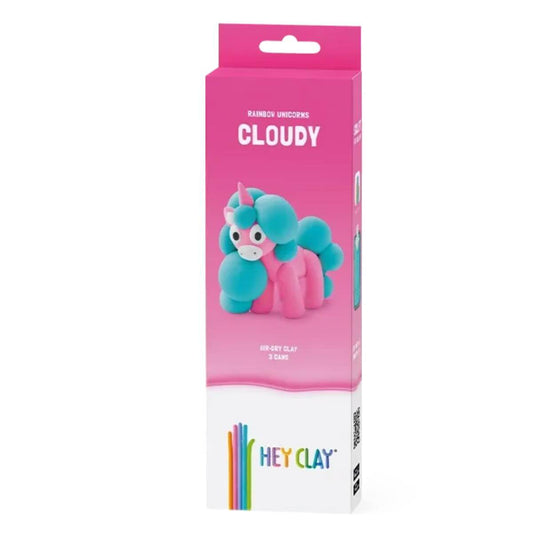 Plastilina interactiva Unicornio Cloudy (3 botes)