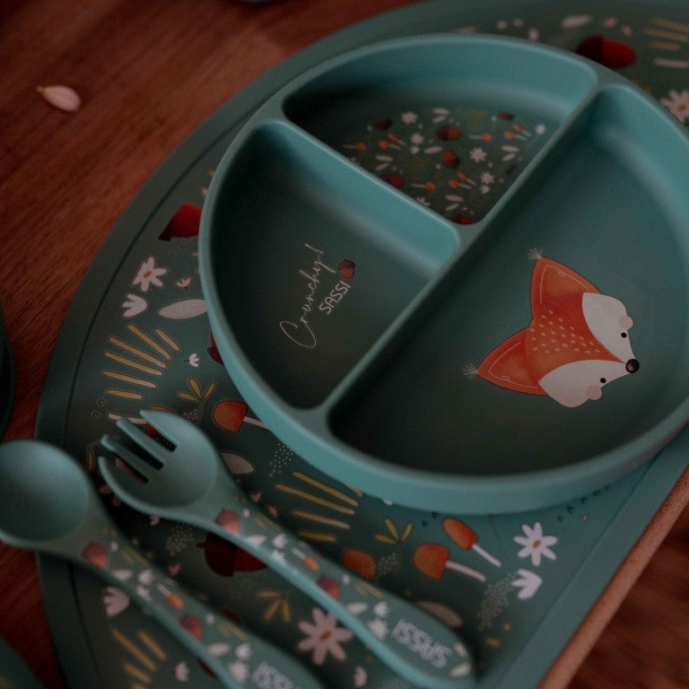 Plato de silicona Zorro