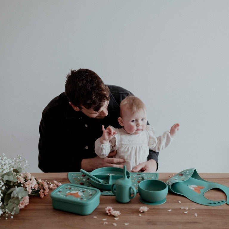 Cubiertos de silicona Zorro