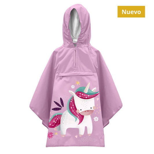 Poncho Impermeable Unicornio