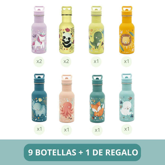 Promo 9 botellas + 1 GRATIS