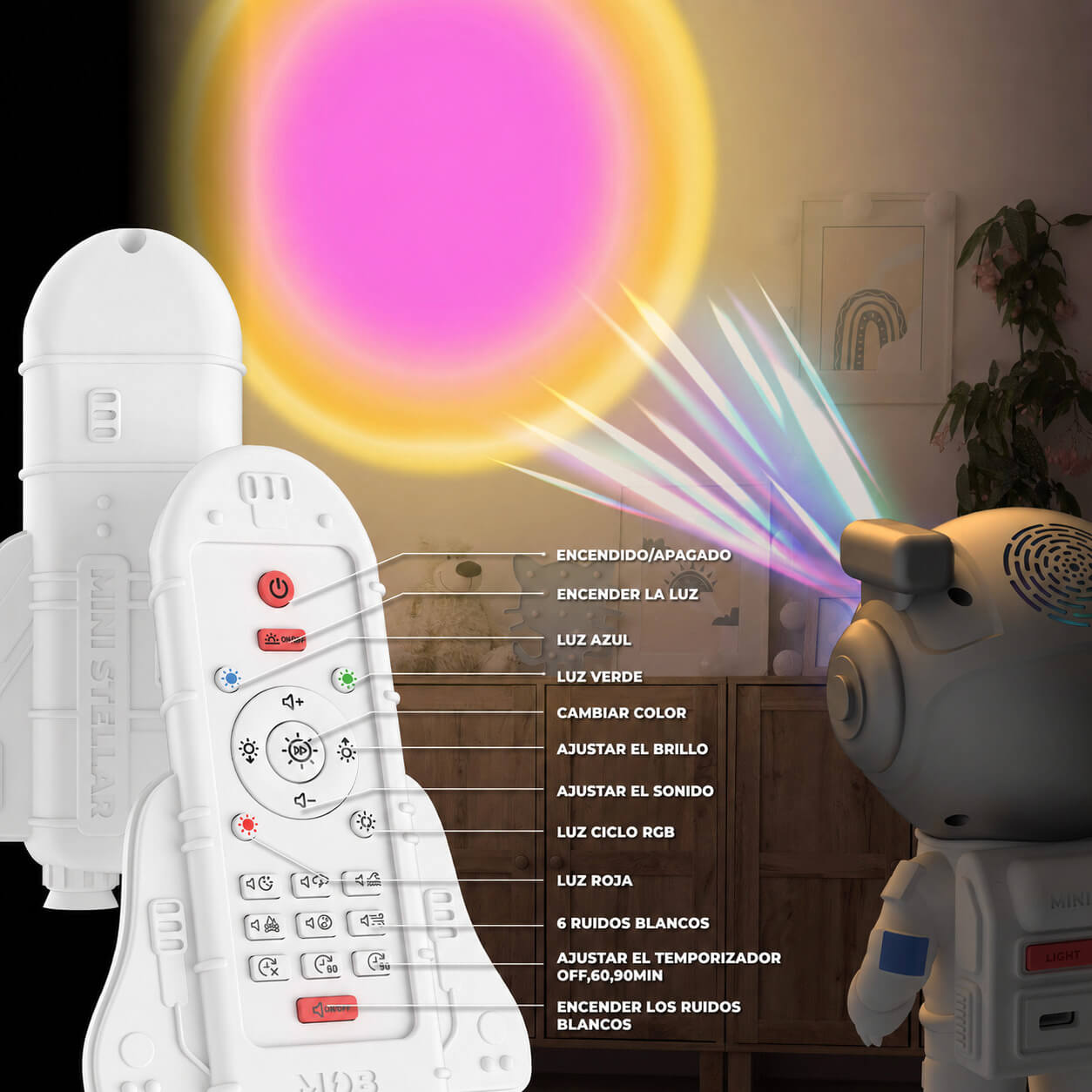 Proyector STELLAR LIGHT - Mini