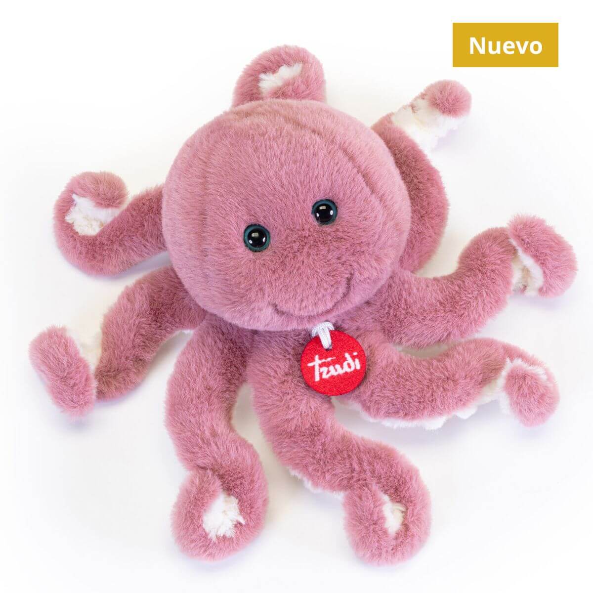 Pulpo Rosa Pulpo rosa S | Peluche Trudi | Dractoys