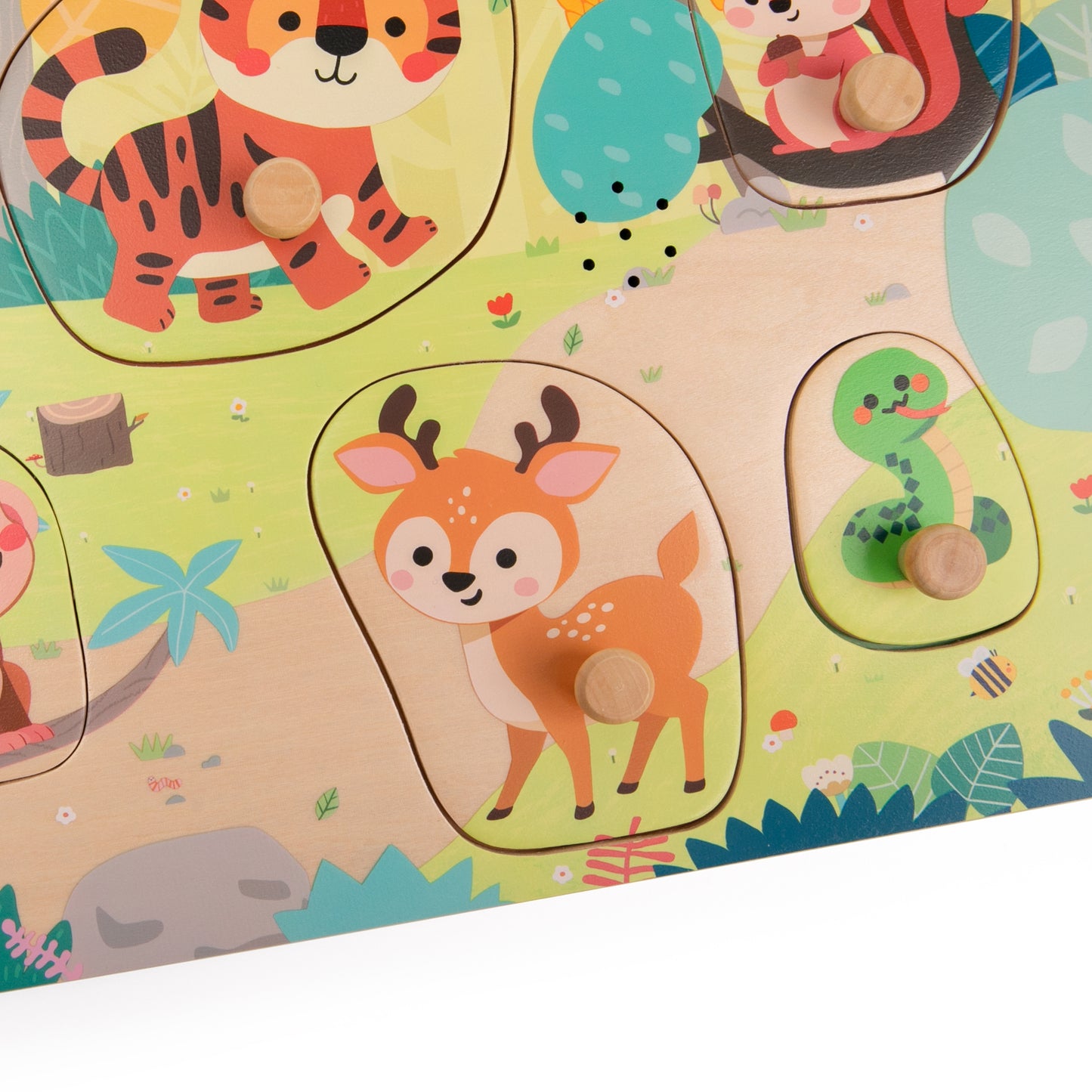 Puzzle con sonidos Jungla