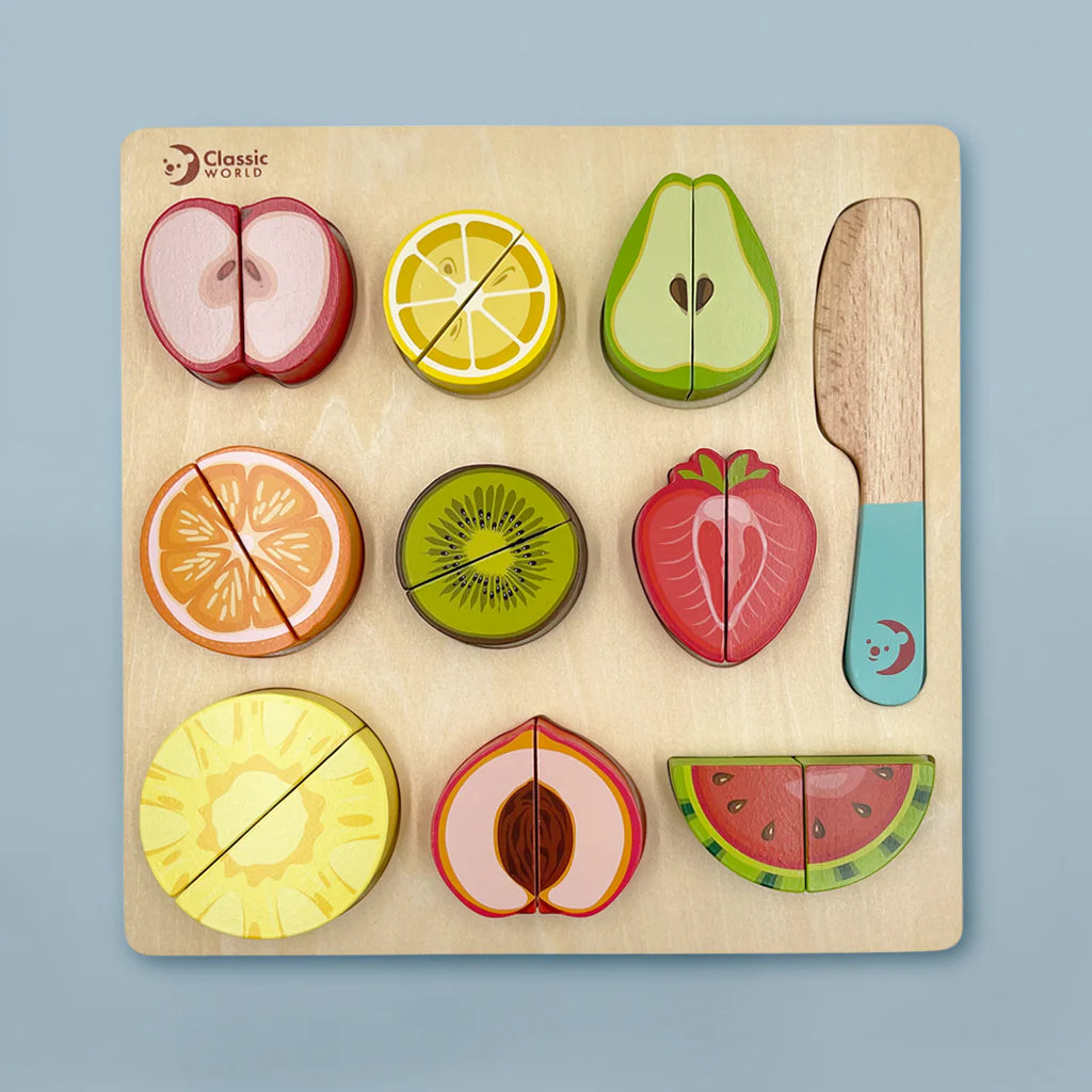Puzzle Cortar frutas