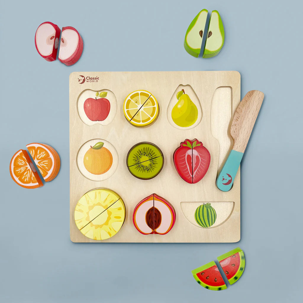 Puzzle Cortar frutas