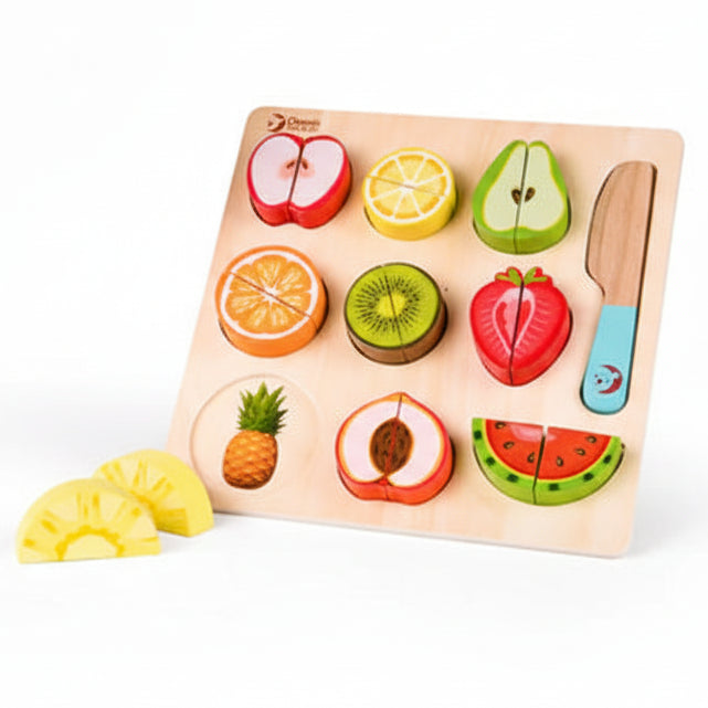 Puzzle Cortar frutas