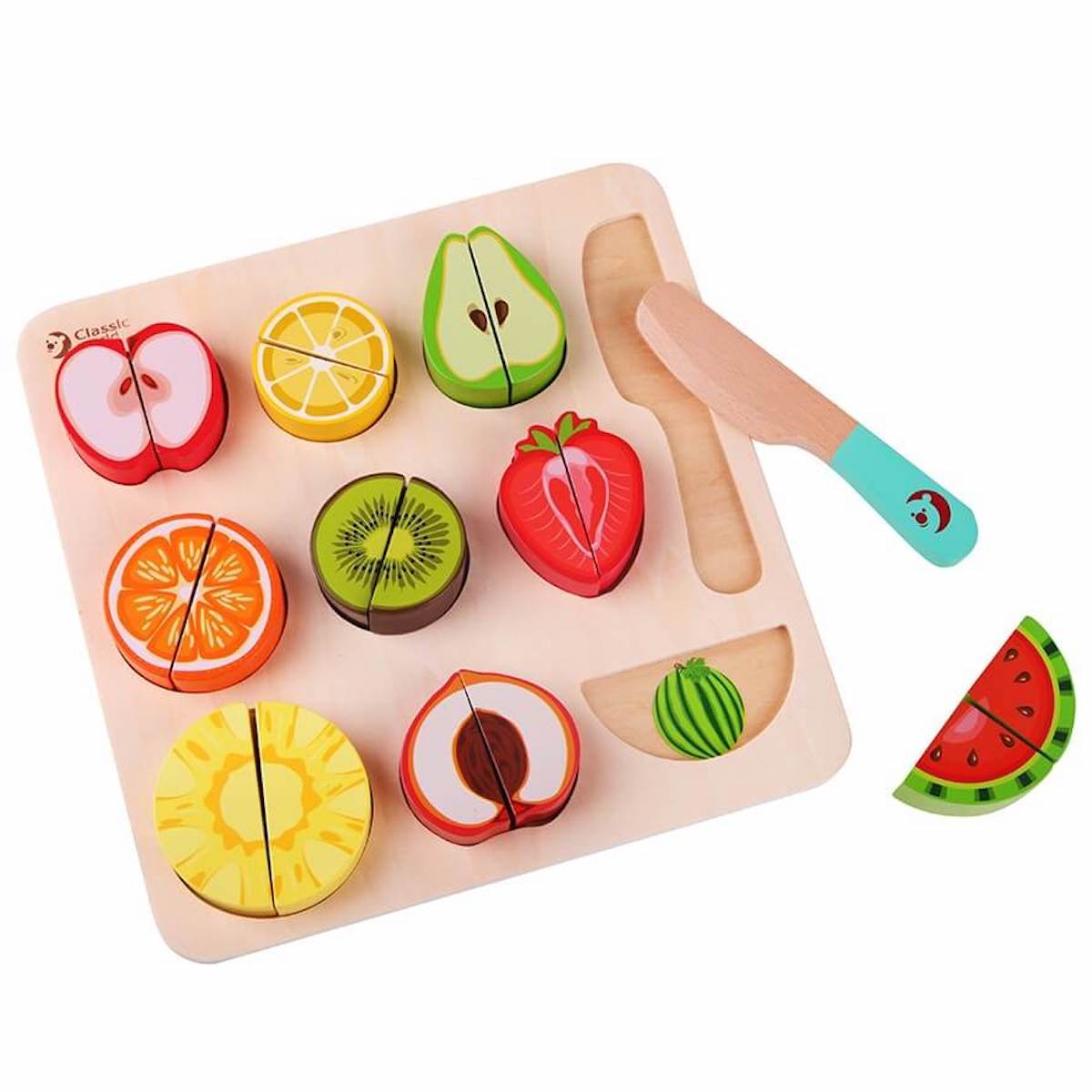 Puzzle Cortar frutas