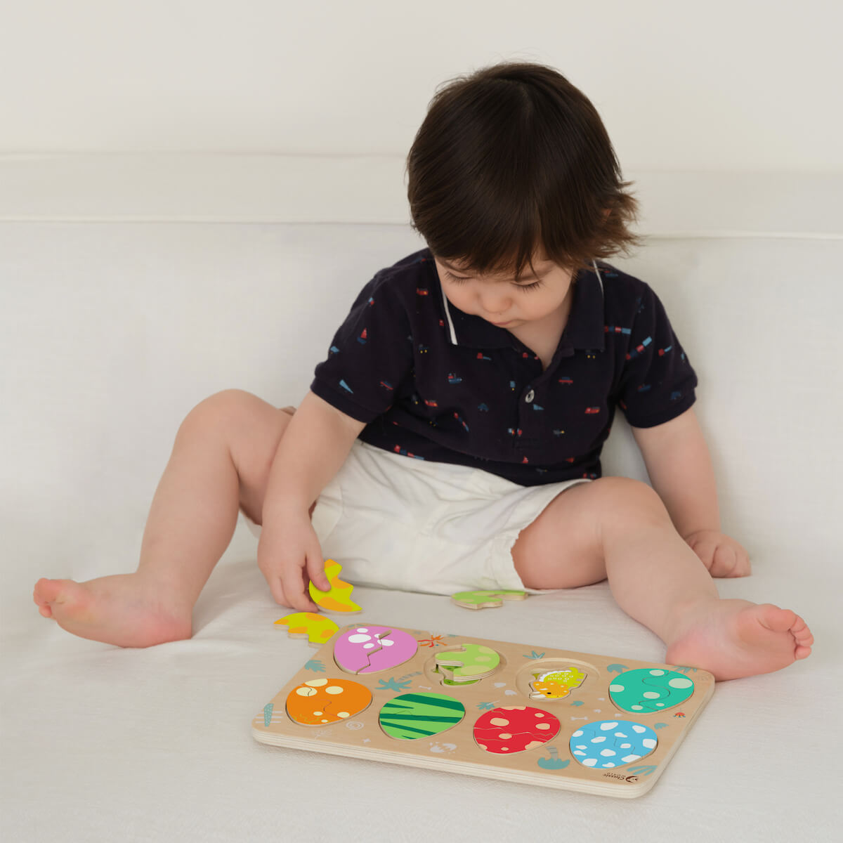 Puzzle Huevos de Dinosaurio