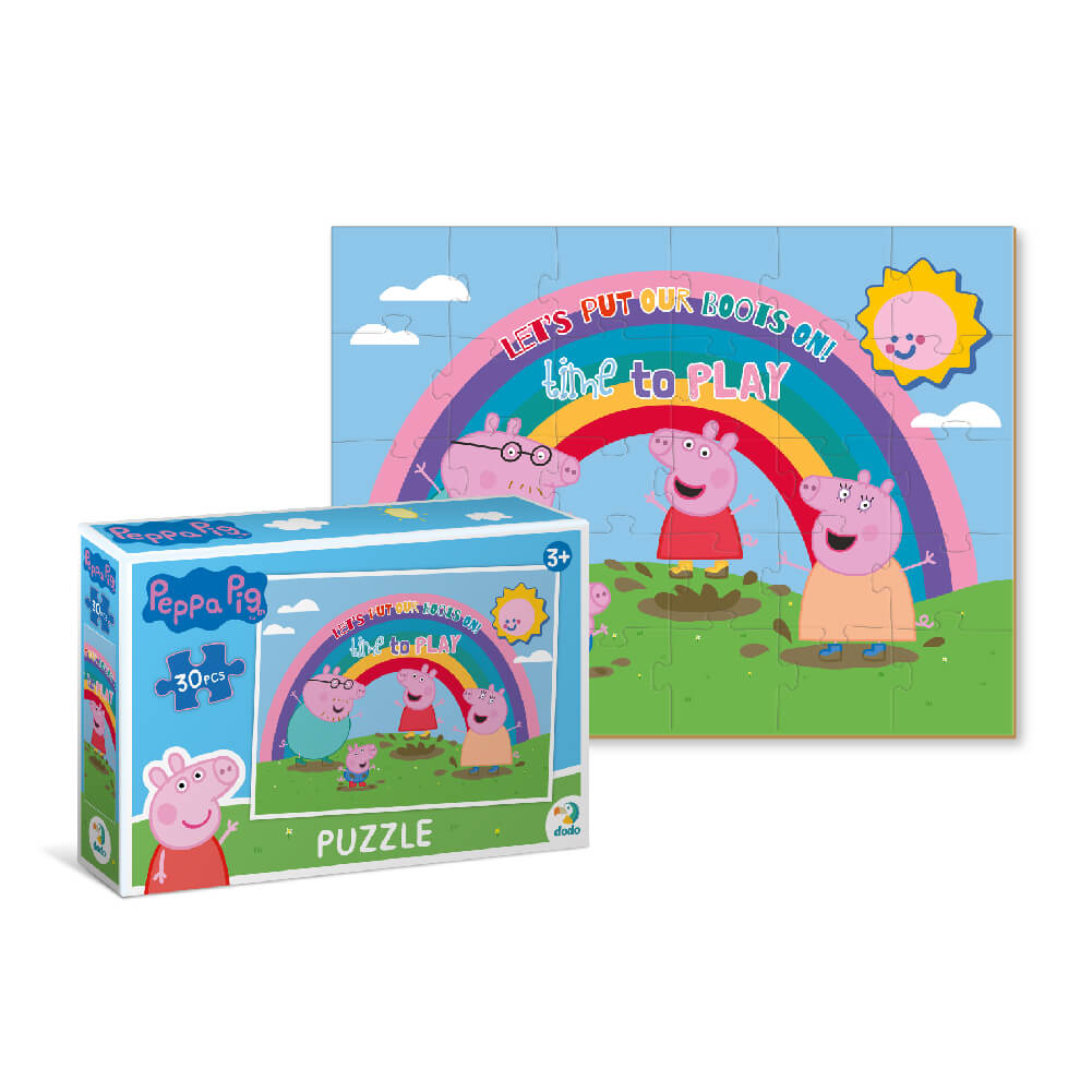 Puzzle Peppa Pig Arcoíris (30 piezas)