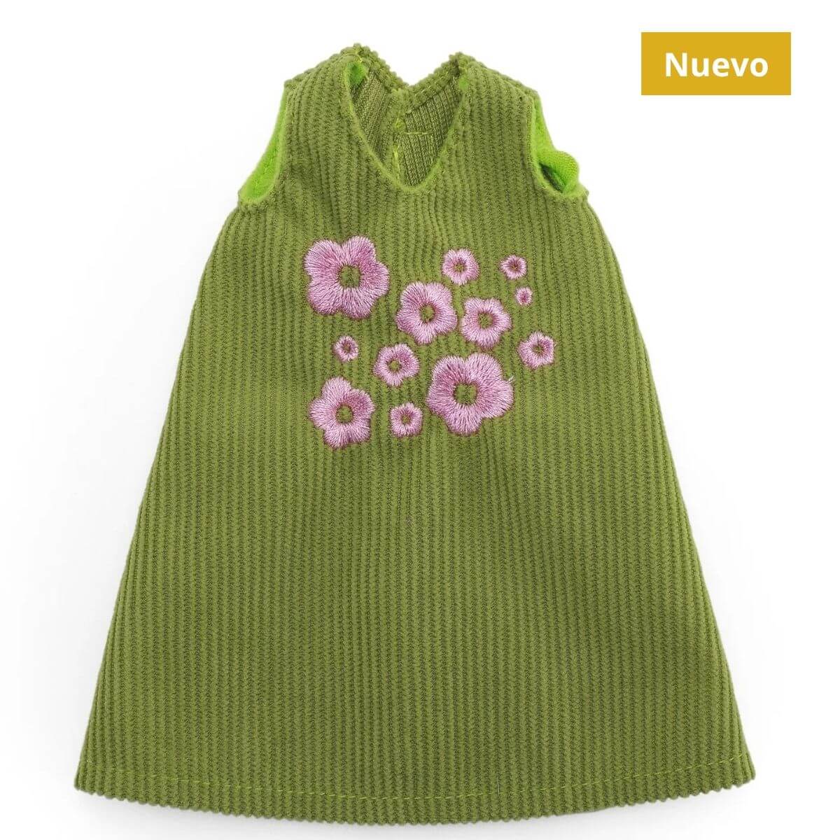 Conjunto Groovy Girls Vestido Verde con Flores
