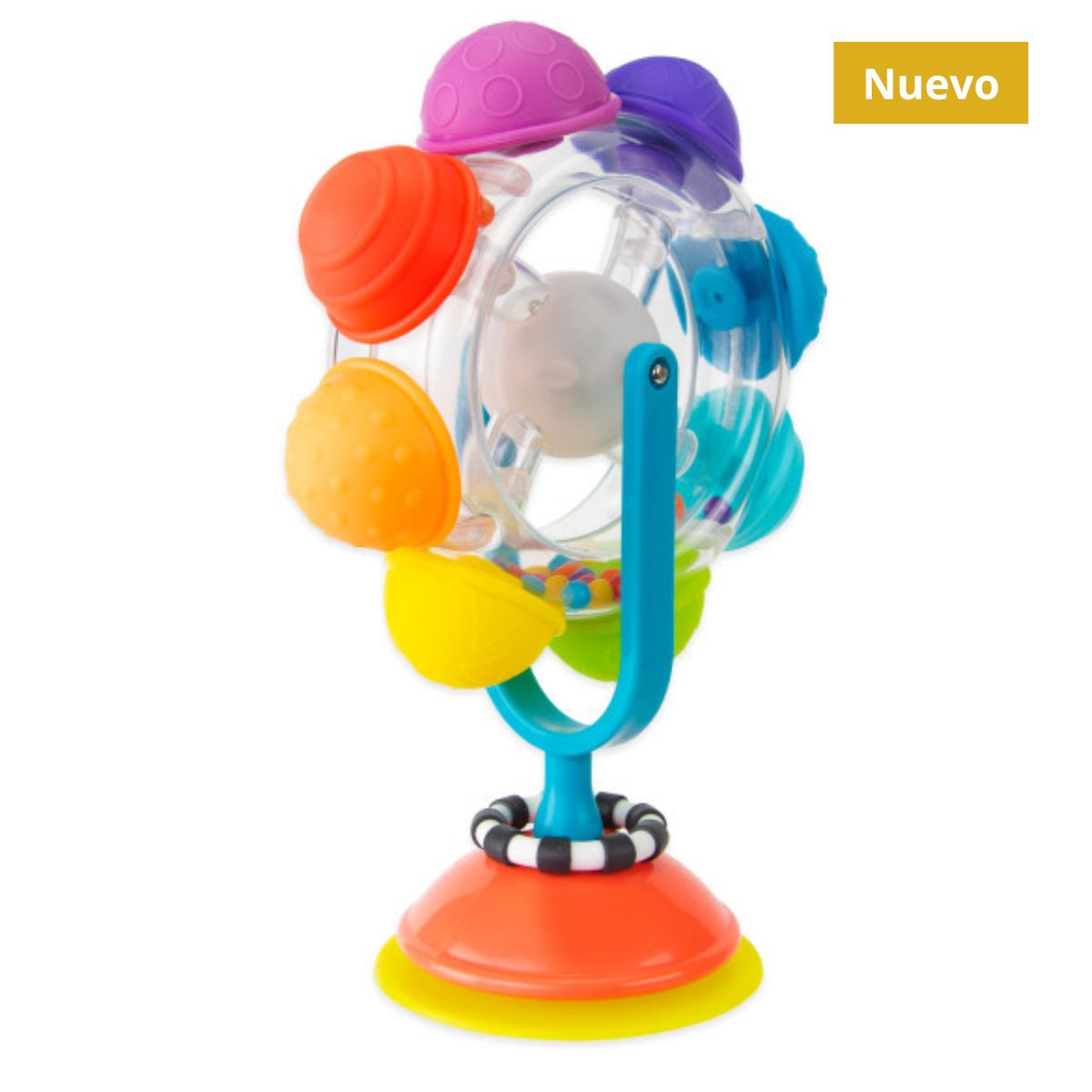 Rueda Arcoíris con Luces