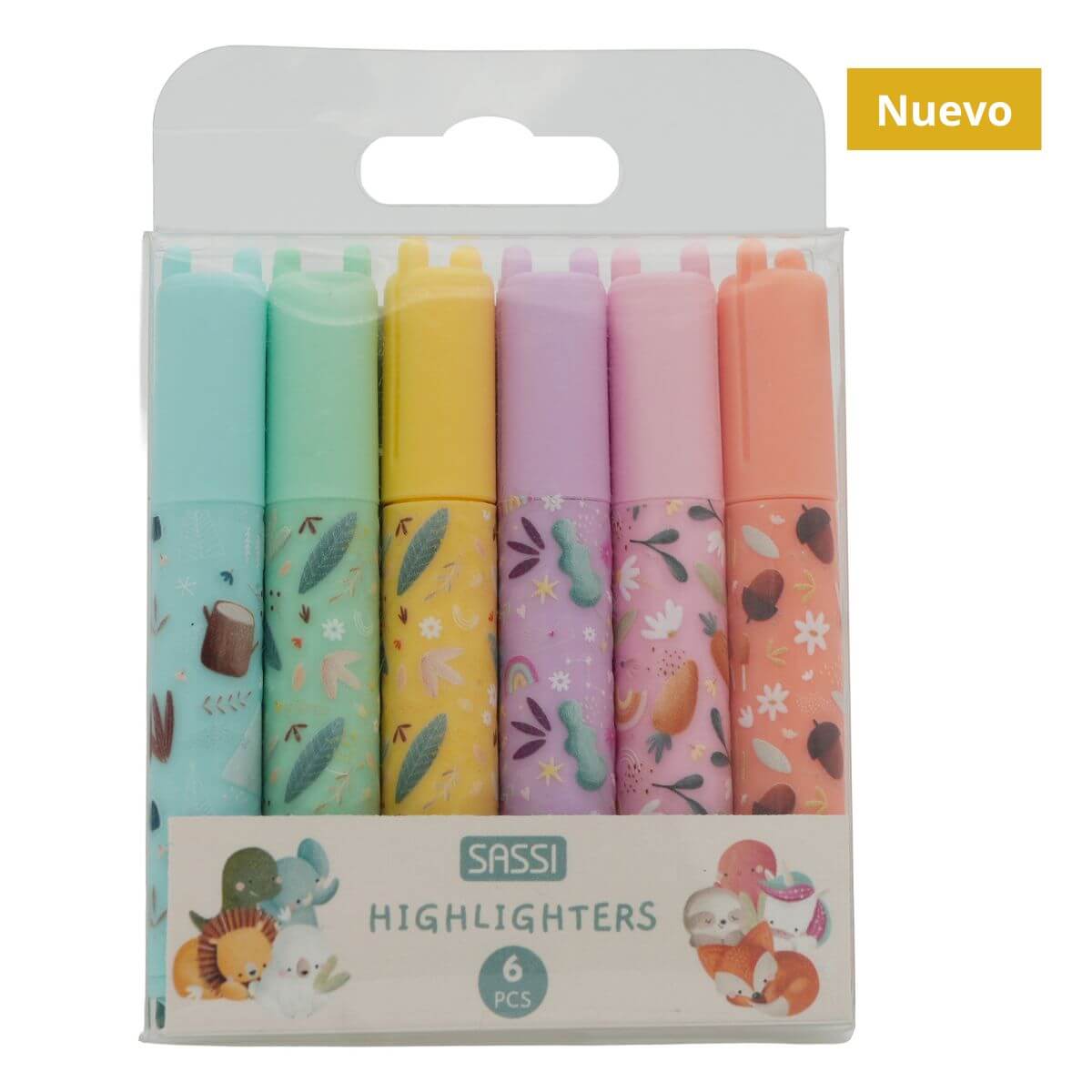 Set de 6 Mini Subrayadores
