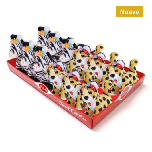 Sweet Col. Cebra/Leopardo con flores (Surtido 12 unidades)