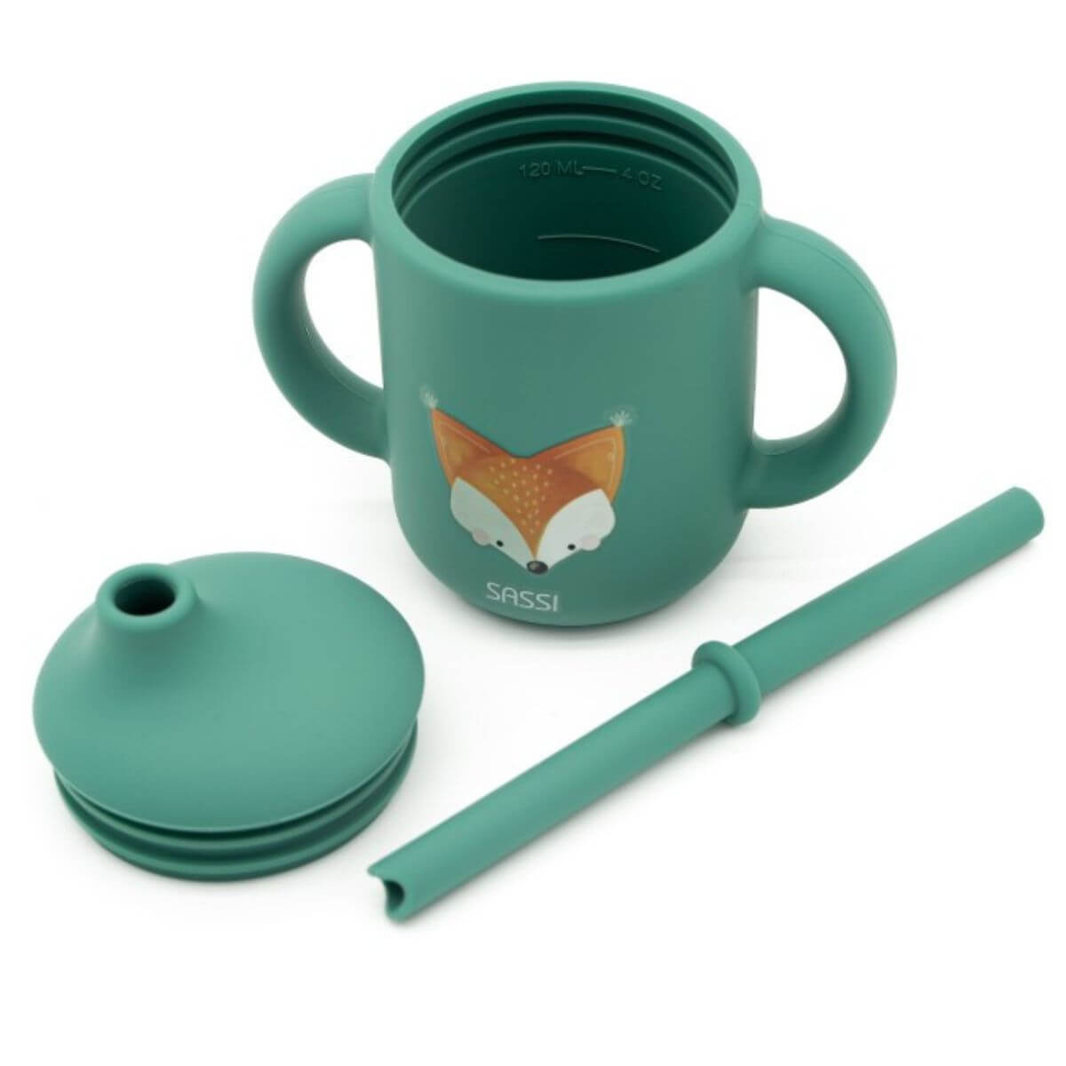 Vajilla de silicona Zorro