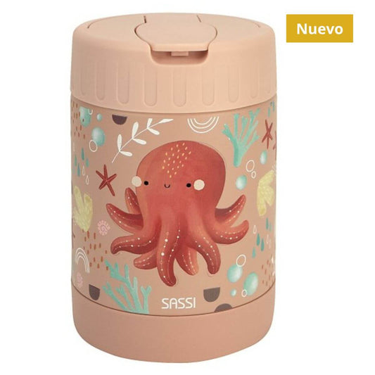 Termo comida 350ml Pulpo