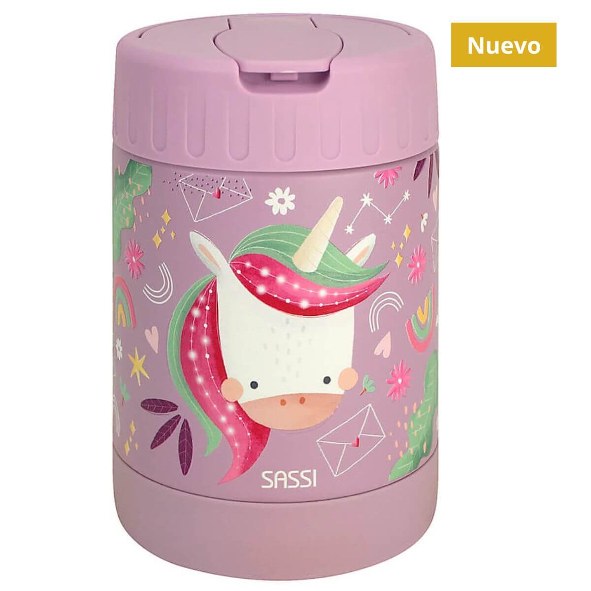 Termo comida 350ml Unicornio