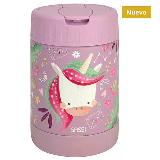 Termo comida 350ml Unicornio
