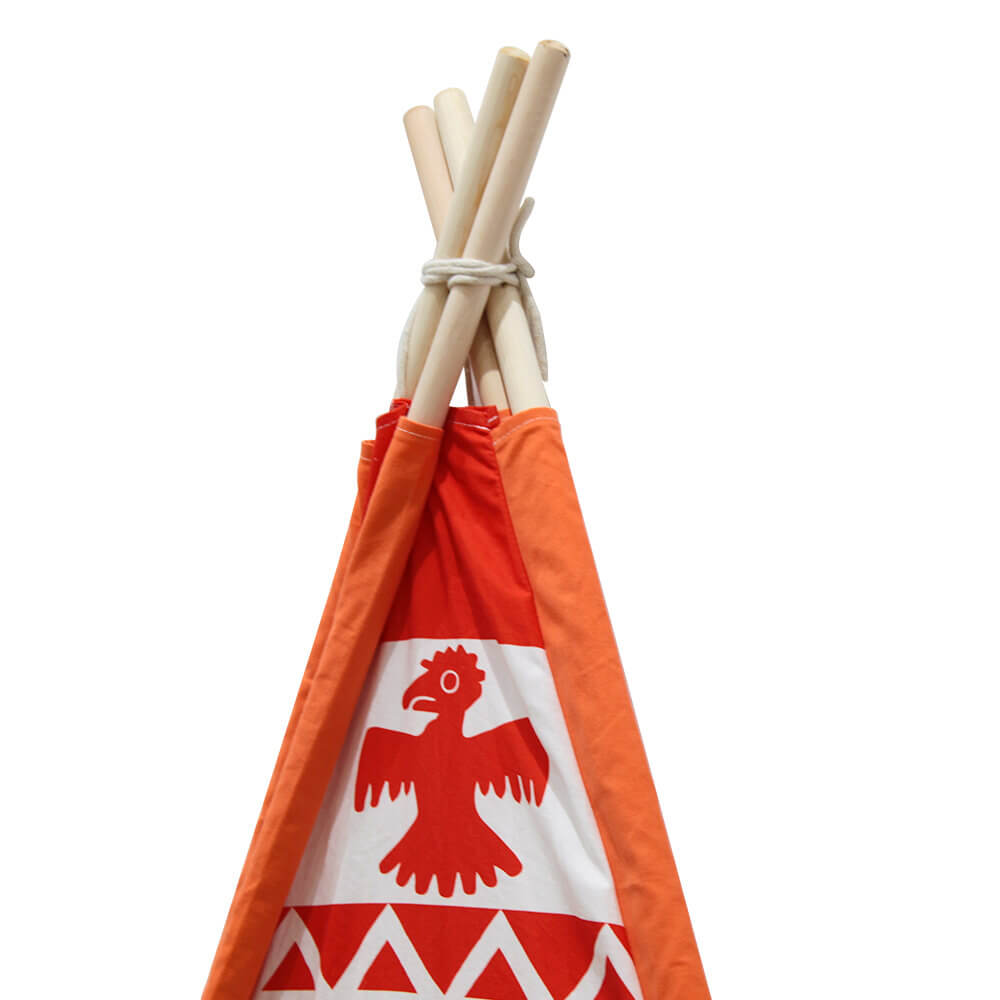Tipi indio naranja