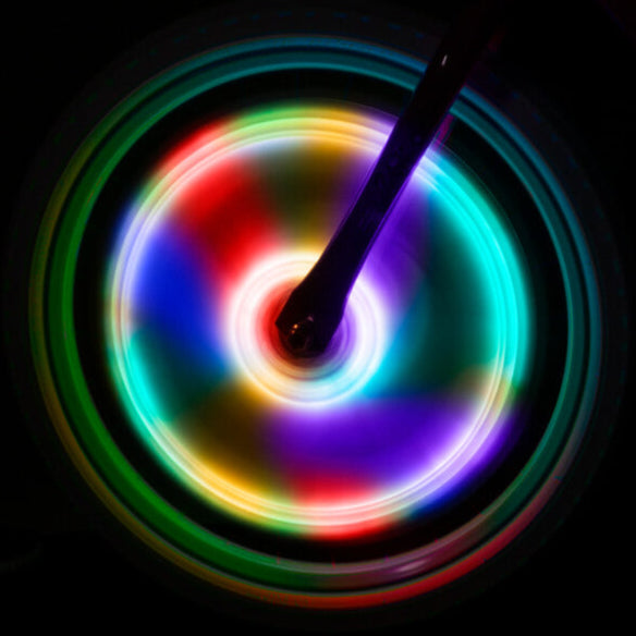 Tubos luminosos Multicolor para Radio de Bicicleta