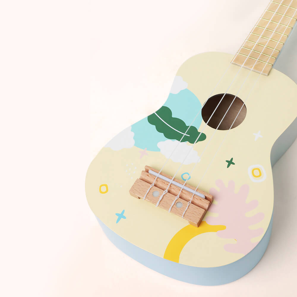 Ukelele Iris azul