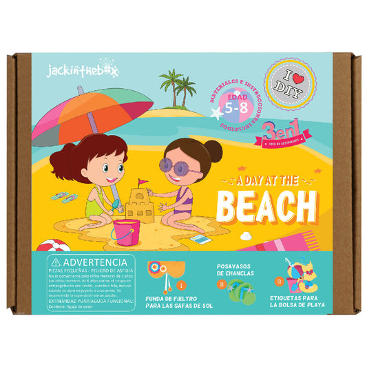 Día en la playa (caja de 3 manualidades)