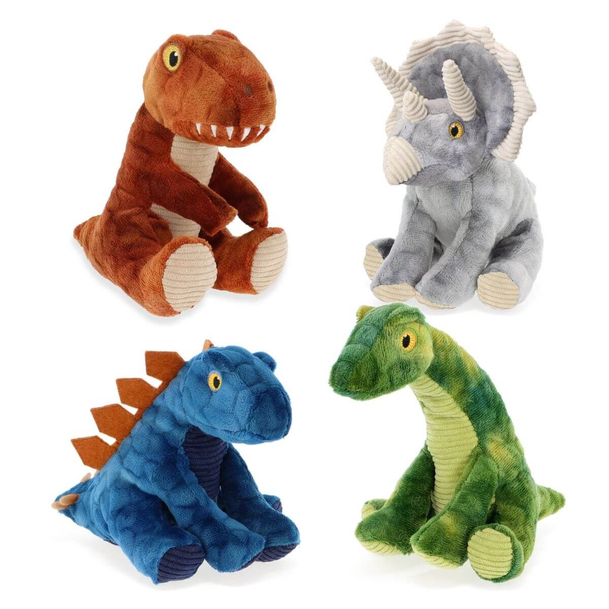 Surtido Peluche Dinosaurios 12cm Keel Toys (4 unidades)