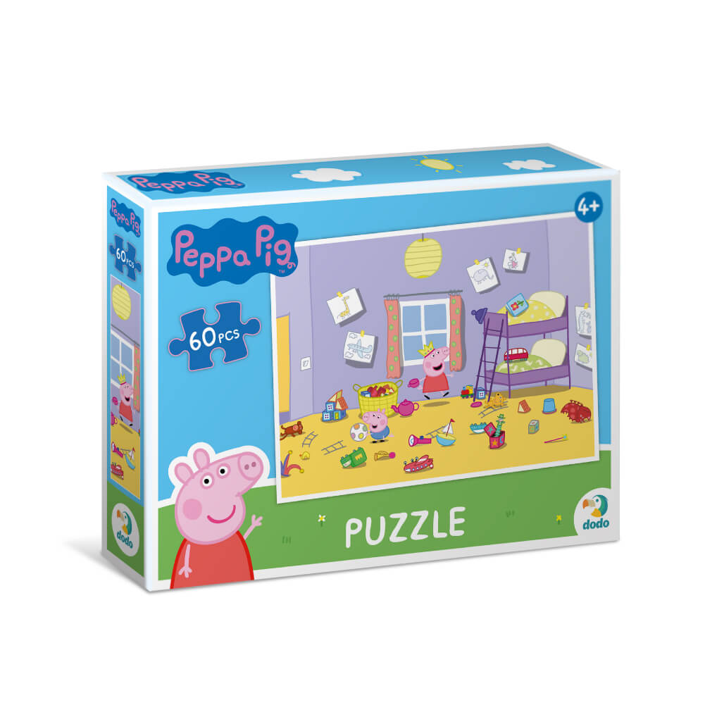 Puzzle Peppa Pig Habitación (60 piezas)